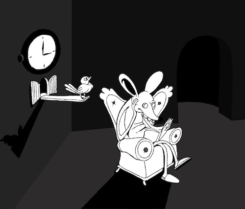 Cartoon: Cuckoo Clock... (medium) by berk-olgun tagged cuckoo,clock
