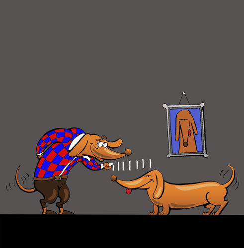 Cartoon: Dachshund Boy... (medium) by berk-olgun tagged dachshund,boy