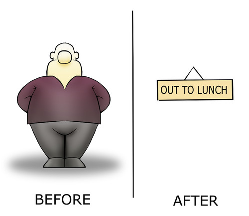 Cartoon: Diet.. (medium) by berk-olgun tagged diet