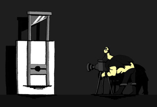 Cartoon: Executioner... (medium) by berk-olgun tagged executioner