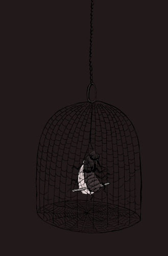 Cartoon: Fly Cage... (medium) by berk-olgun tagged fly,cage
