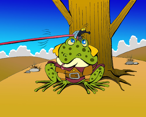 Cartoon: Frog Tell... (medium) by berk-olgun tagged frog,tell