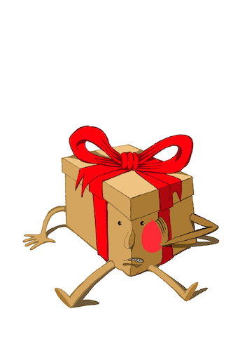 Cartoon: Gift Box... (medium) by berk-olgun tagged gift,box