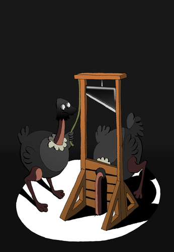 Cartoon: Guillotine... (medium) by berk-olgun tagged guillotine