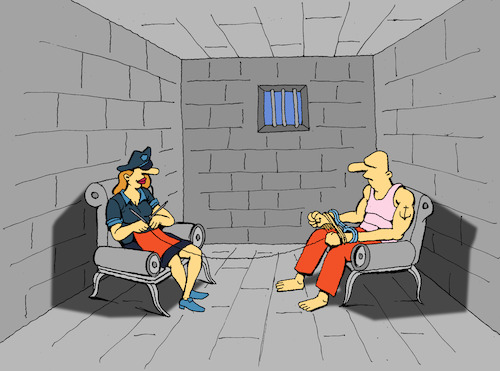 Cartoon: Handcuffs... (medium) by berk-olgun tagged handcuffs
