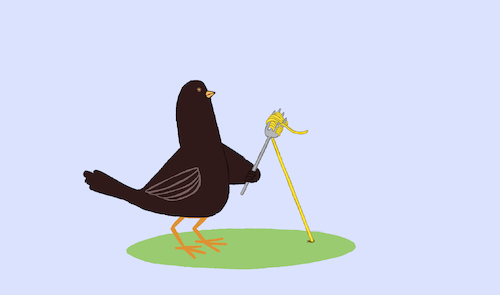 Cartoon: Italian Bird... (medium) by berk-olgun tagged italian,bird