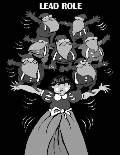 Cartoon: Lead Role... (medium) by berk-olgun tagged lead,role