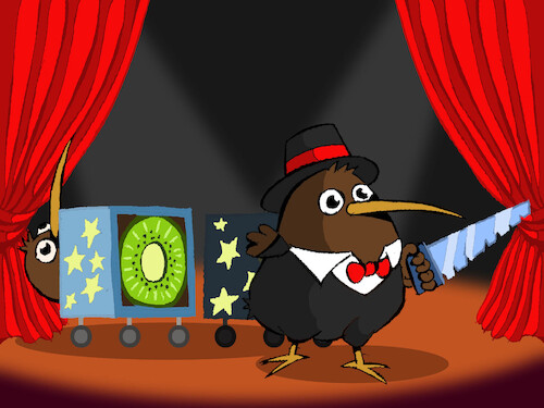 Cartoon: Magician... (medium) by berk-olgun tagged magician