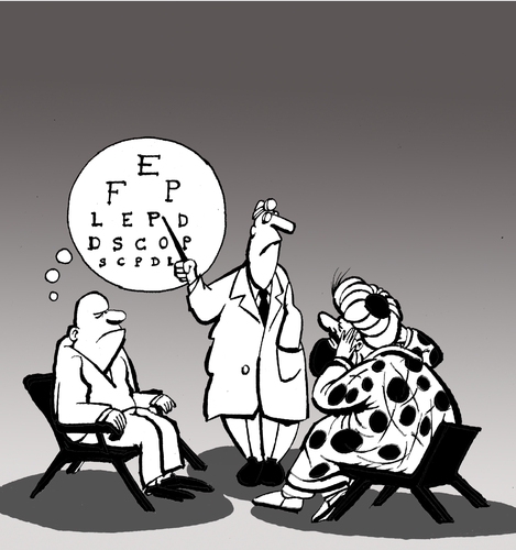 Cartoon: Mind Reader... (medium) by berk-olgun tagged mind,reader