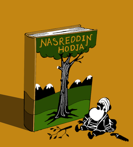 Cartoon: Nasreddin Hodja... (medium) by berk-olgun tagged nasreddin,hodja