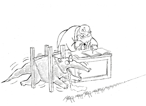 Cartoon: Pavlovs Anteater... (medium) by berk-olgun tagged pavlovs,anteater
