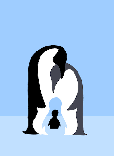 Cartoon: Penguins... (medium) by berk-olgun tagged penguins