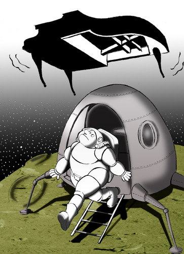 Cartoon: PIANO... (medium) by berk-olgun tagged piano