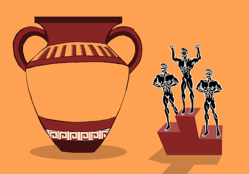 Cartoon: Podium... (medium) by berk-olgun tagged podium