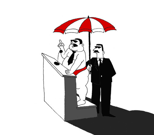 Cartoon: Politician... (medium) by berk-olgun tagged politician