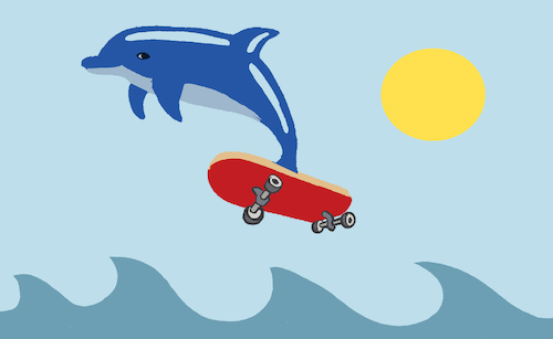 Cartoon: Skateboard Ramp... (medium) by berk-olgun tagged skateboard,ramp