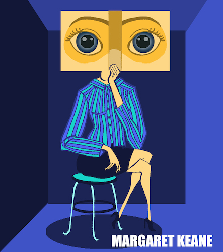 Cartoon: The Big Eyes... (medium) by berk-olgun tagged the,big,eyes