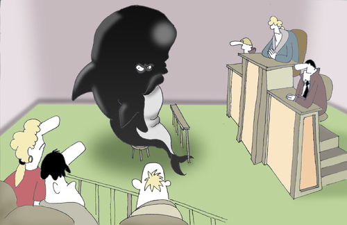 Cartoon: THE JURY.. (medium) by berk-olgun tagged the,jury