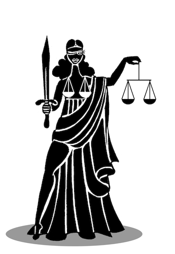Cartoon: Themis... (medium) by berk-olgun tagged themis