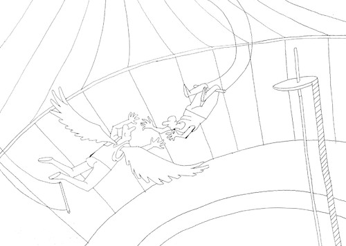 Cartoon: Trust... (medium) by berk-olgun tagged trust