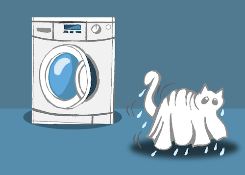 Cartoon: Washing Machine... (medium) by berk-olgun tagged washing,machine