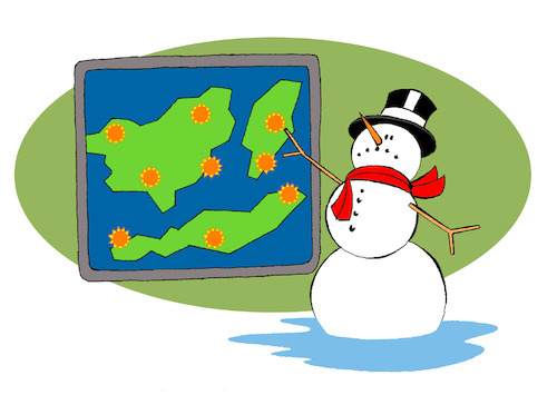 Cartoon: Weather Forecast... (medium) by berk-olgun tagged weather,forecast