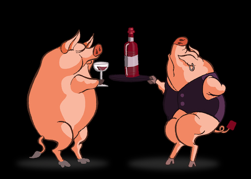 Cartoon: Wine Cork... (medium) by berk-olgun tagged wine,cork