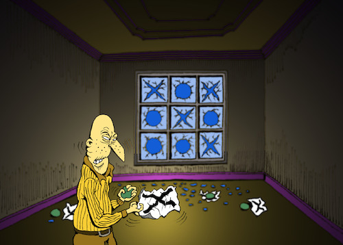 Cartoon: X O Game... (medium) by berk-olgun tagged game