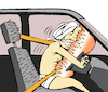 Cartoon: Airbag... (small) by berk-olgun tagged airbag