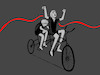 Cartoon: Ambition... (small) by berk-olgun tagged two,person,bike