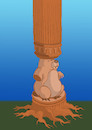 Cartoon: Ancient Beaver Architecture... (small) by berk-olgun tagged ancient,beaver,architecture