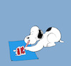 Cartoon: Baby Snoopy... (small) by berk-olgun tagged baby,snoopy