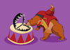 Cartoon: Bear Trap... (small) by berk-olgun tagged bear,trap