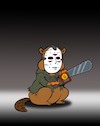 Cartoon: Beaver... (small) by berk-olgun tagged beaver