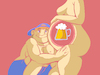 Cartoon: Beer Belly ... (small) by berk-olgun tagged beer,belly