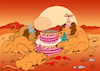 Cartoon: Birthday Cake... (small) by berk-olgun tagged birthday,cake