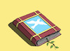 Cartoon: Bookmark... (small) by berk-olgun tagged bookmark