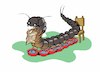 Cartoon: Centipede... (small) by berk-olgun tagged centipede