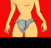 Cartoon: Chastity Belt... (small) by berk-olgun tagged chastity,belt