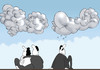 Cartoon: Clouds... (small) by berk-olgun tagged clouds