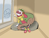 Cartoon: Crying Clown... (small) by berk-olgun tagged crying,clown