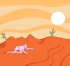 Cartoon: Desert... (small) by berk-olgun tagged desert