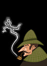 Cartoon: Detective... (small) by berk-olgun tagged detective