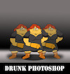 Cartoon: Drunk Photoshop... (small) by berk-olgun tagged drunk,photoshop