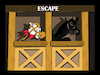Cartoon: Escape... (small) by berk-olgun tagged escape