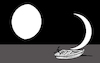 Cartoon: Gibbous Moon... (small) by berk-olgun tagged gibbous,moon