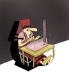 Cartoon: Hieroglyph... (small) by berk-olgun tagged hieroglyph