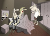 Cartoon: Jealous Lover... (small) by berk-olgun tagged jealous lover