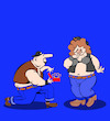 Cartoon: Knuckle Duster... (small) by berk-olgun tagged knuckle,duster