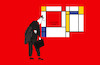 Cartoon: Mondrian... (small) by berk-olgun tagged mondrian
